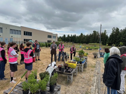 Bybee Lakes Victory Garden Service Day - May 2024