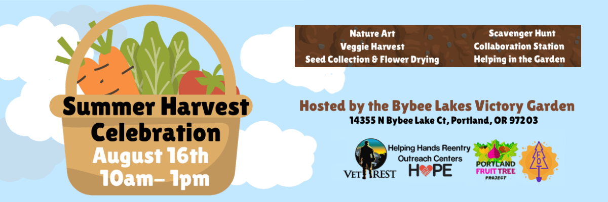 Summer Harvest Fest Celebration! Sunday August 16, 10am - 1pm