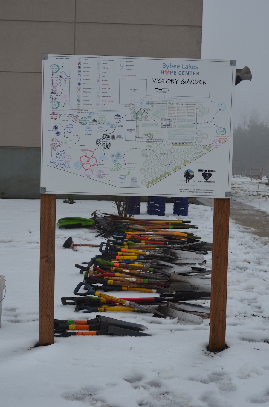 Bybee Lakes Hope Center / Friends of Trees Planting, Feb 15, 2025