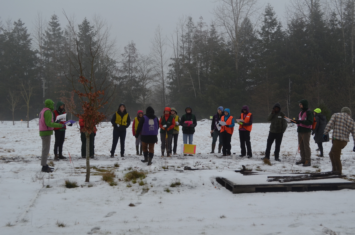 Bybee Lakes Hope Center / Friends of Trees Planting, Feb 15, 2025