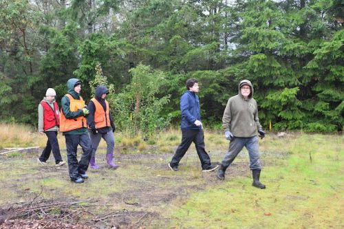 Bybee Lakes Victory Garden Planting Day with Friends of Trees, Nov. 1, 2025