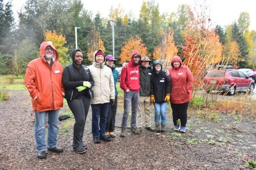 Bybee Lakes Victory Garden Planting Day with Friends of Trees, Nov. 1, 2025