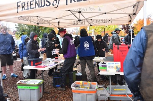 Bybee Lakes Victory Garden Planting Day with Friends of Trees, Nov. 1, 2025