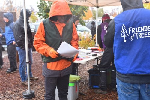 Bybee Lakes Victory Garden Planting Day with Friends of Trees, Nov. 1, 2025