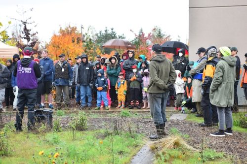 Bybee Lakes Victory Garden Planting Day with Friends of Trees, Nov. 1, 2025