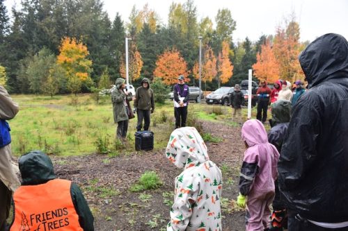 Bybee Lakes Victory Garden Planting Day with Friends of Trees, Nov. 1, 2025