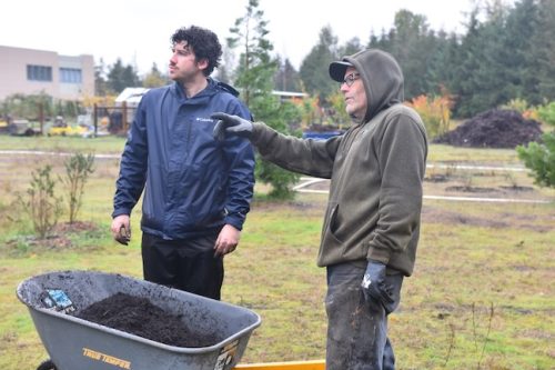 Bybee Lakes Victory Garden Planting Day with Friends of Trees, Nov. 1, 2025
