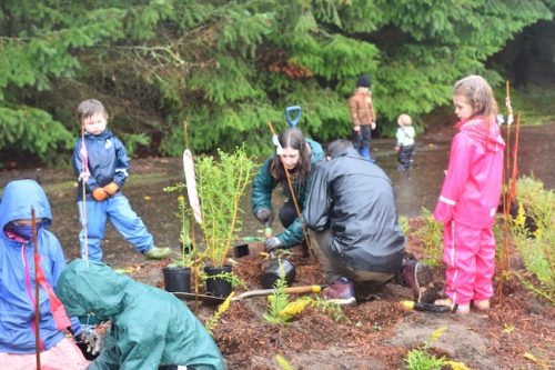 Bybee Lakes Victory Garden Planting Day with Friends of Trees, Nov. 1, 2025