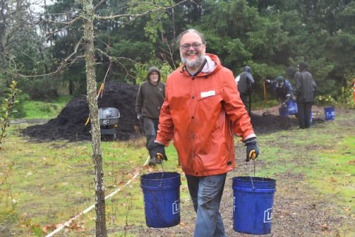 Bybee Lakes Victory Garden Planting Day with Friends of Trees, Nov. 1, 2025