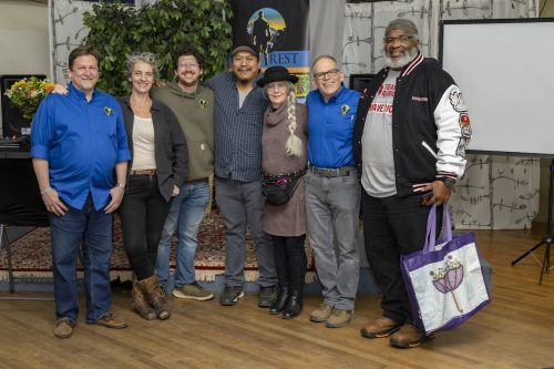 DECEMBER 3, 2025 - PORTLAND, OREGON: VetREST Pathways to Purpose End of the Year Gathering at Eagle Lodge in North Portland (Photo by Diego G Diaz).