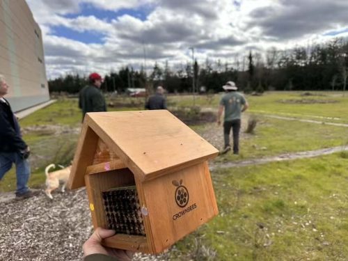 Bybee Lakes Victory Garden Mason Bee workshop, March 2026