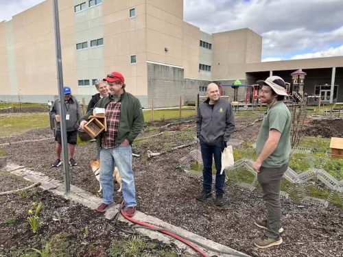 Bybee Lakes Victory Garden Mason Bee workshop, March 2026