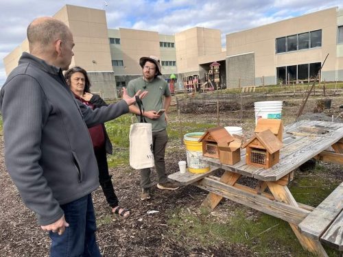 Bybee Lakes Victory Garden Mason Bee workshop, March 2026