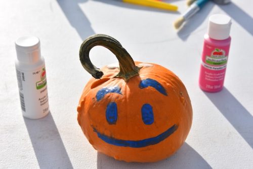 2025 October Harvest Fest - October 18 - Bybee Lakes Victory Garden - pumpkin painting