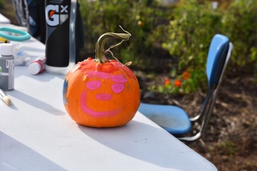 2025 October Harvest Fest - October 18 - Bybee Lakes Victory Garden - pumpkin painting
