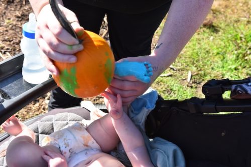 2025 October Harvest Fest - October 18 - Bybee Lakes Victory Garden - pumpkin painting