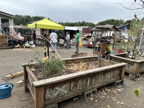 Dignity Village Garden Development, Summer 2026