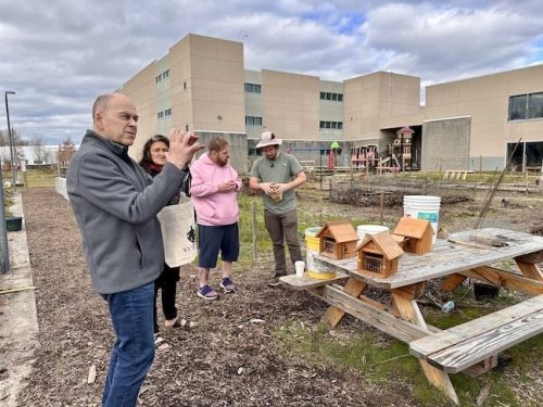 Bybee Lakes Victory Garden Mason Bee workshop, March 2026