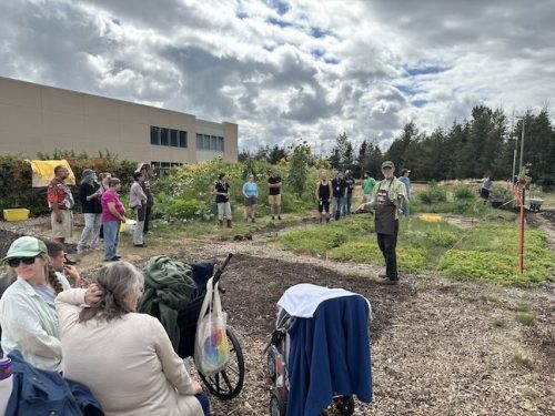 August 2025 ~ Bybee Lakes Hope Center Victory Garden Volunteer Harvest Day