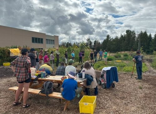 August 2025 ~ Bybee Lakes Hope Center Victory Garden Volunteer Harvest Day