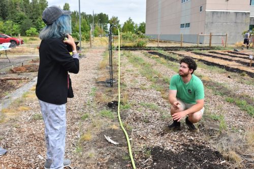 August 2025 ~ Bybee Lakes Hope Center Victory Garden Volunteer Harvest Day