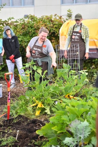 August 2025 ~ Bybee Lakes Hope Center Victory Garden Volunteer Harvest Day
