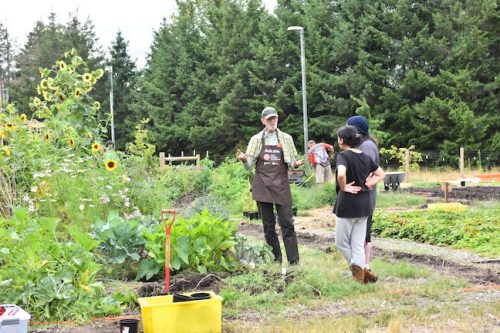 August 2025 ~ Bybee Lakes Hope Center Victory Garden Volunteer Harvest Day