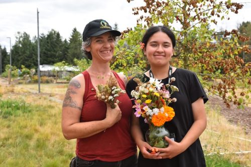 August 2025 ~ Bybee Lakes Hope Center Victory Garden Volunteer Harvest Day