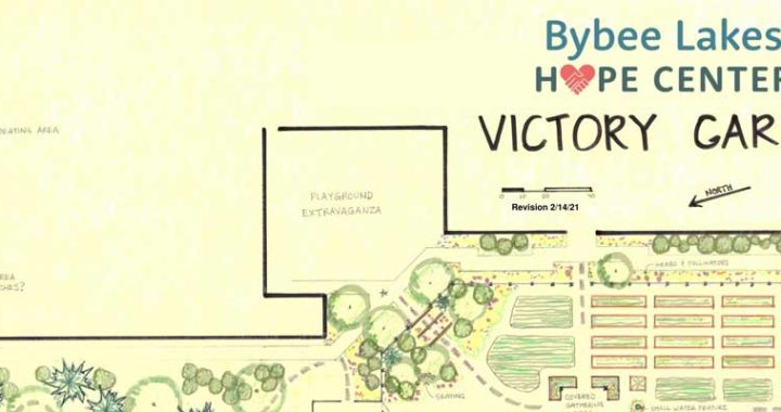 Bybee Lakes Hope Center Victory Garden Map